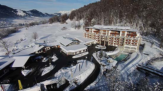 Golf & Spa Resort Grand Tirolia Kitzbühel im Winter (©Foto: Grand Tirolia Kitzbuehel)